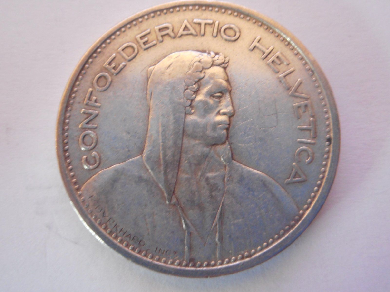 Alle Münzen: 5 Fr. 1939 silber – Gebraucht aus Kriegstetten von pizlad2010 1