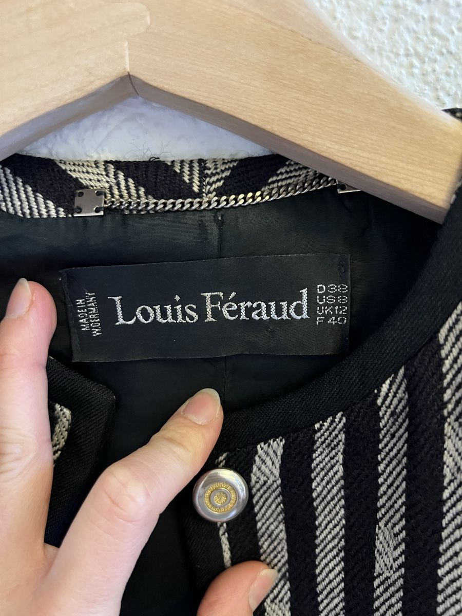 Jacken: Louis Féraud Blazer Jacke gestreift Gr 38 – Gebraucht aus Zürich von yvispirig 4