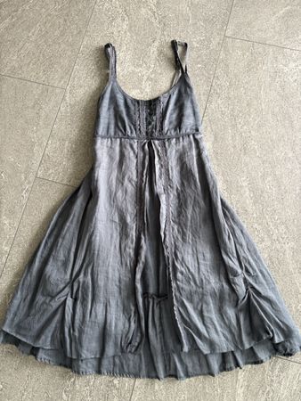 Nile Sommerkleid Gr. S aus Ramie, leicht und luftig für den 