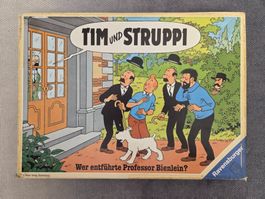 Brettspiel Tim und Struppi 80er