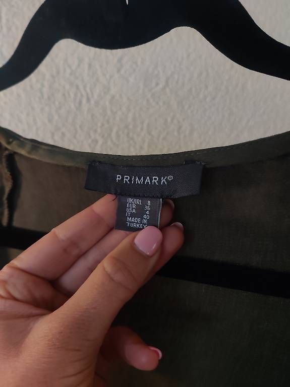 Blusen: Chemisier manches courtes kaki taille S – Gebraucht aus Fribourg von cou_v62j 2