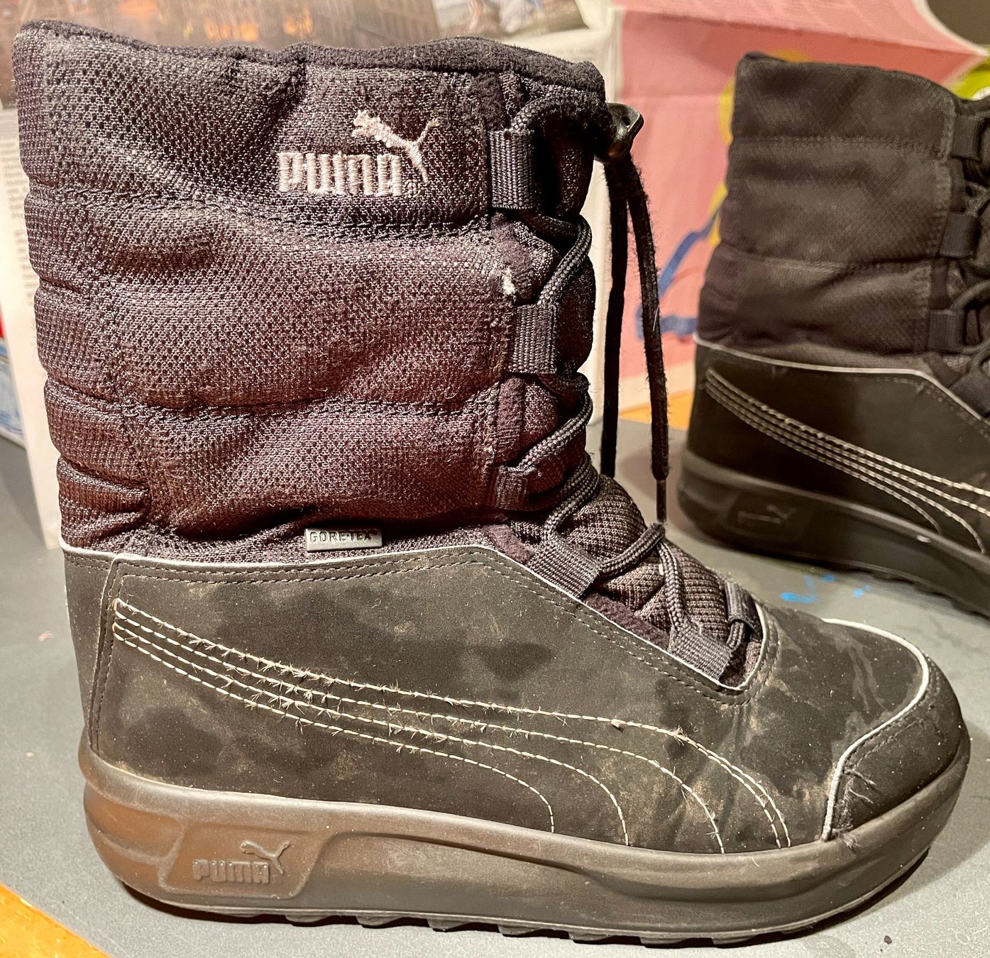 Puma Scarpe per ragazzi: Puma dicke Winterstiefel Gr. 34 – Usato da Neuendorf venduto da Knopfi 5
