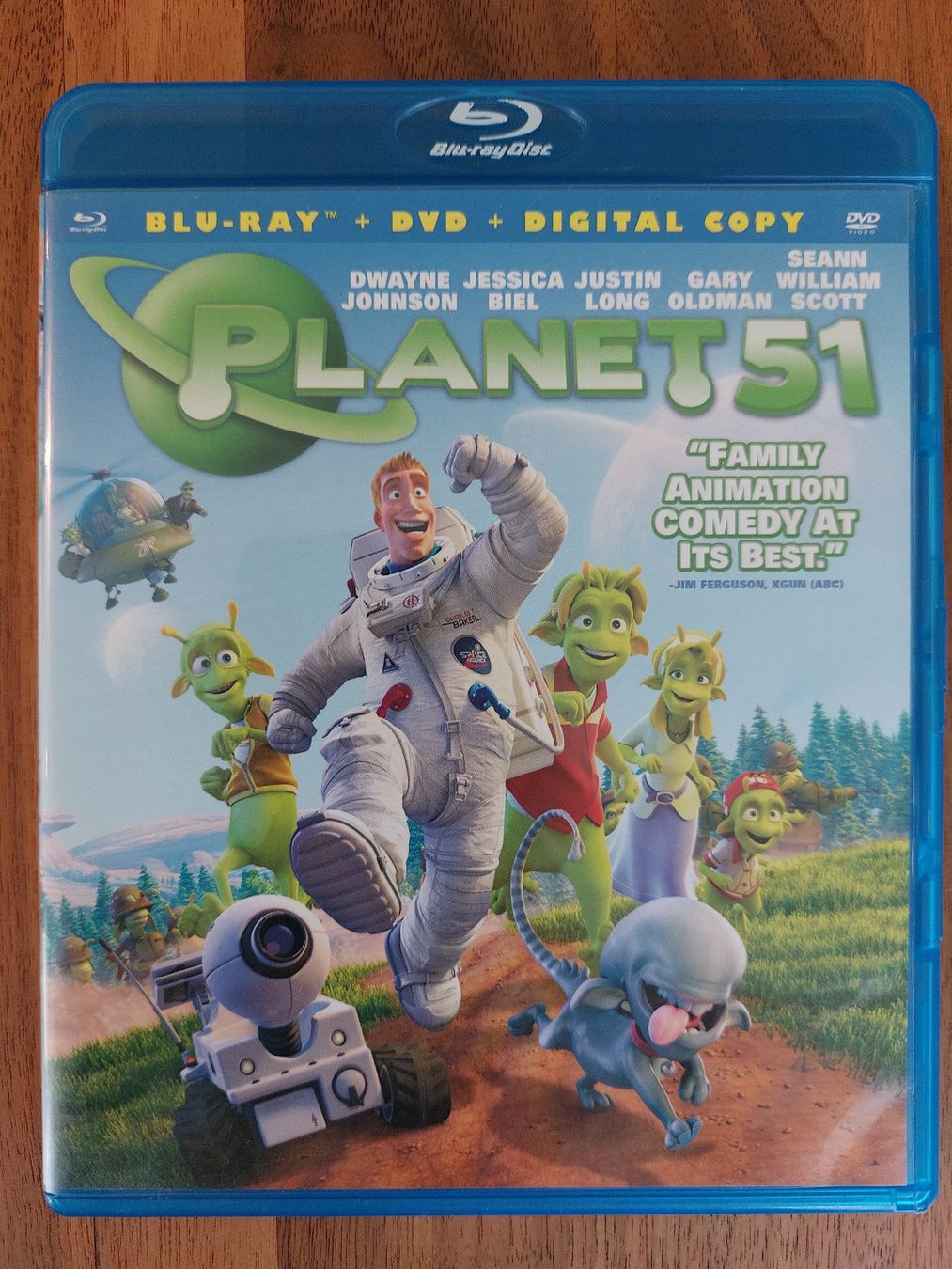 Alle DVDs: Blu Ray - Planet 51 / US Code A – Gebraucht aus Rheinfelden von FilmAuktion
