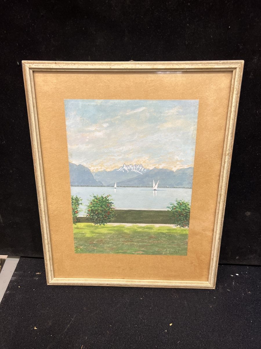 Gemälde: PEINTURE SIGNÉE – Gebraucht aus Genève von Qanil77
