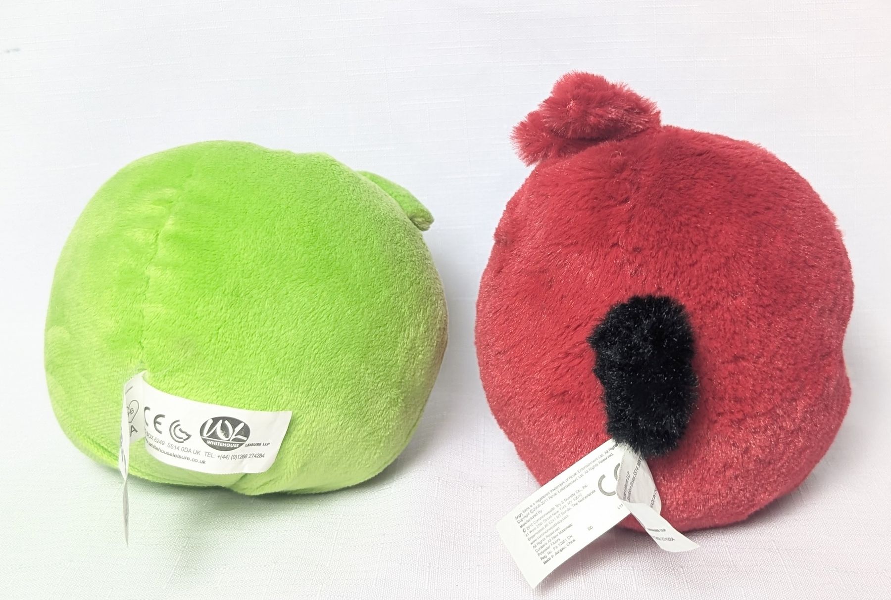 Spielzeuge: 2er Set - Angry Birds - Stofftier - Plüsch Figur – Neu (gemäss Beschreibung) aus Wängi von ABIZONE-86 3