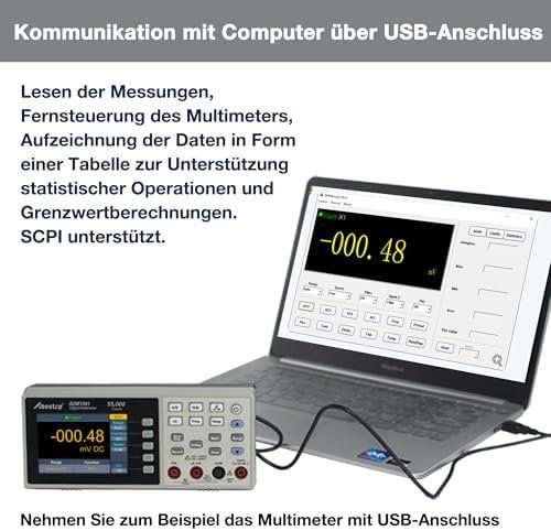 Misurare: Tisch-Digitalmultimeter True RMS 55.000 Counts Dual-Display – Nuovo e nell'imballaggio originale da Hundwil venduto da Pakethase 5