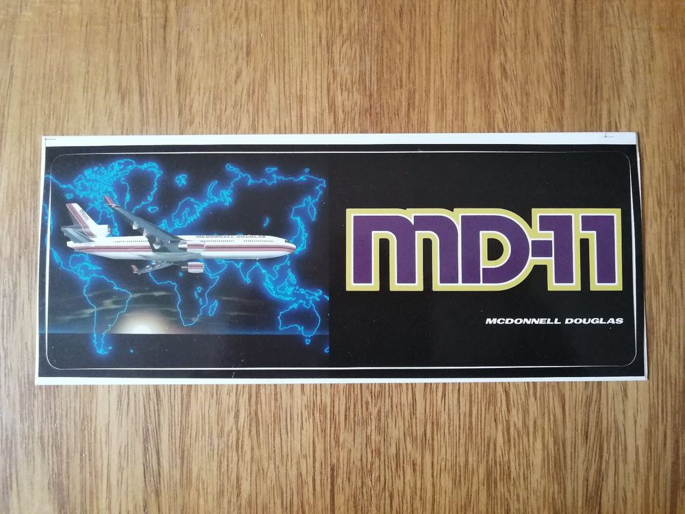 McDonnell Douglas MD-11 Sticker / Kleber (Gebraucht) in Aesch BL für ...