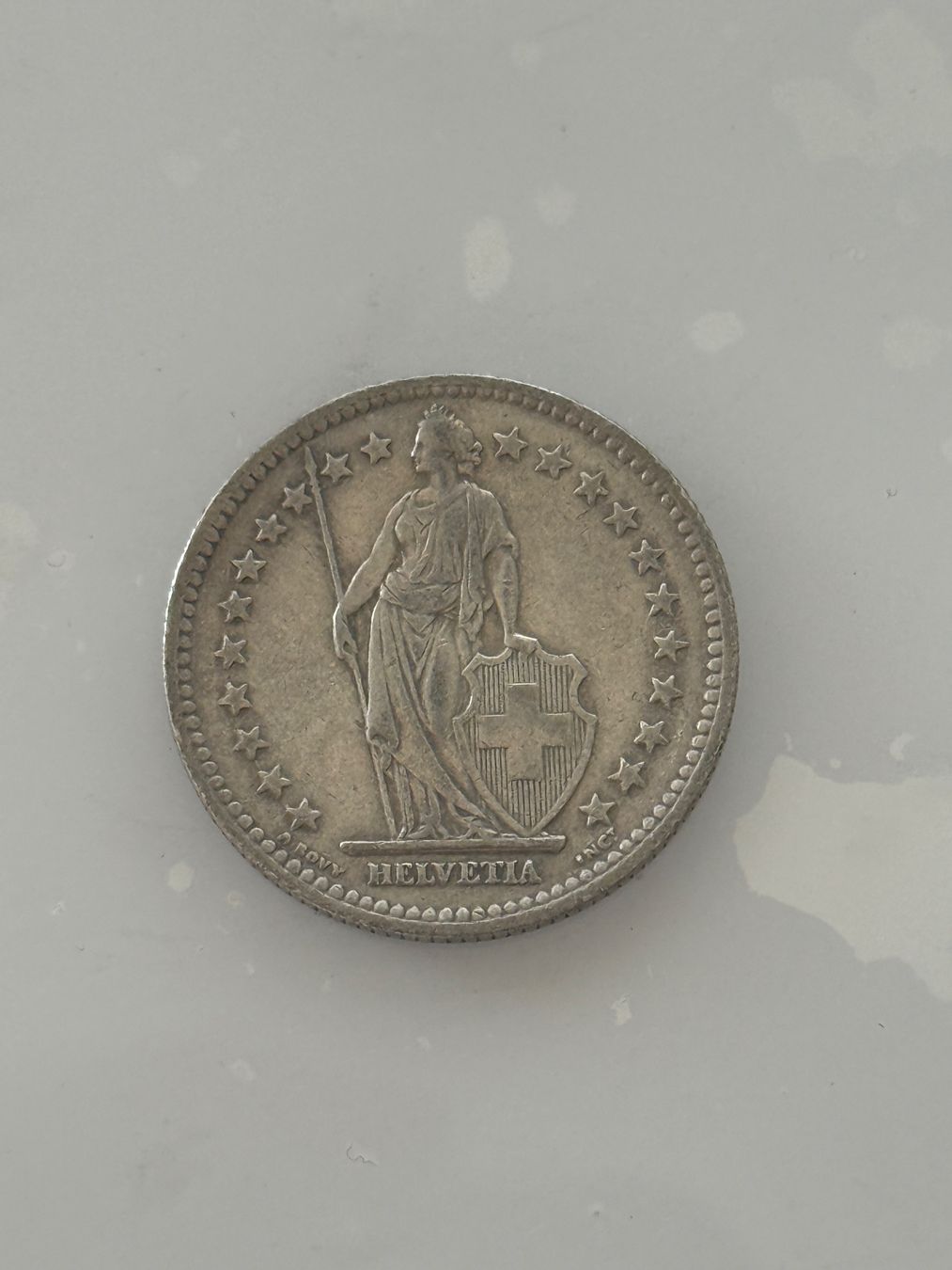 Alle Münzen: 2 Franken 1947  Rar – Gebraucht aus Wallisellen von SWISS_SILVER1 1