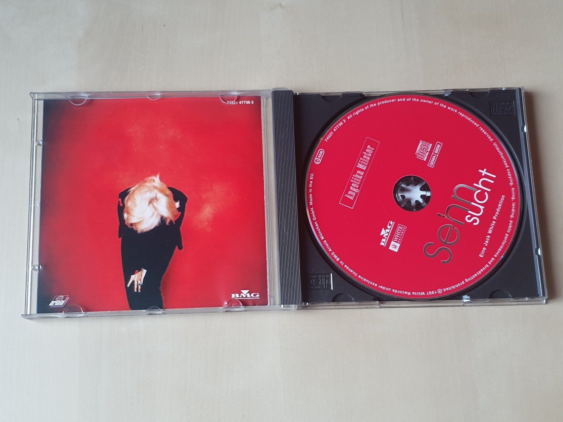 CD: Angelika Milster Sehnsucht – Usato da Stansstad venduto da collectorsshop 2