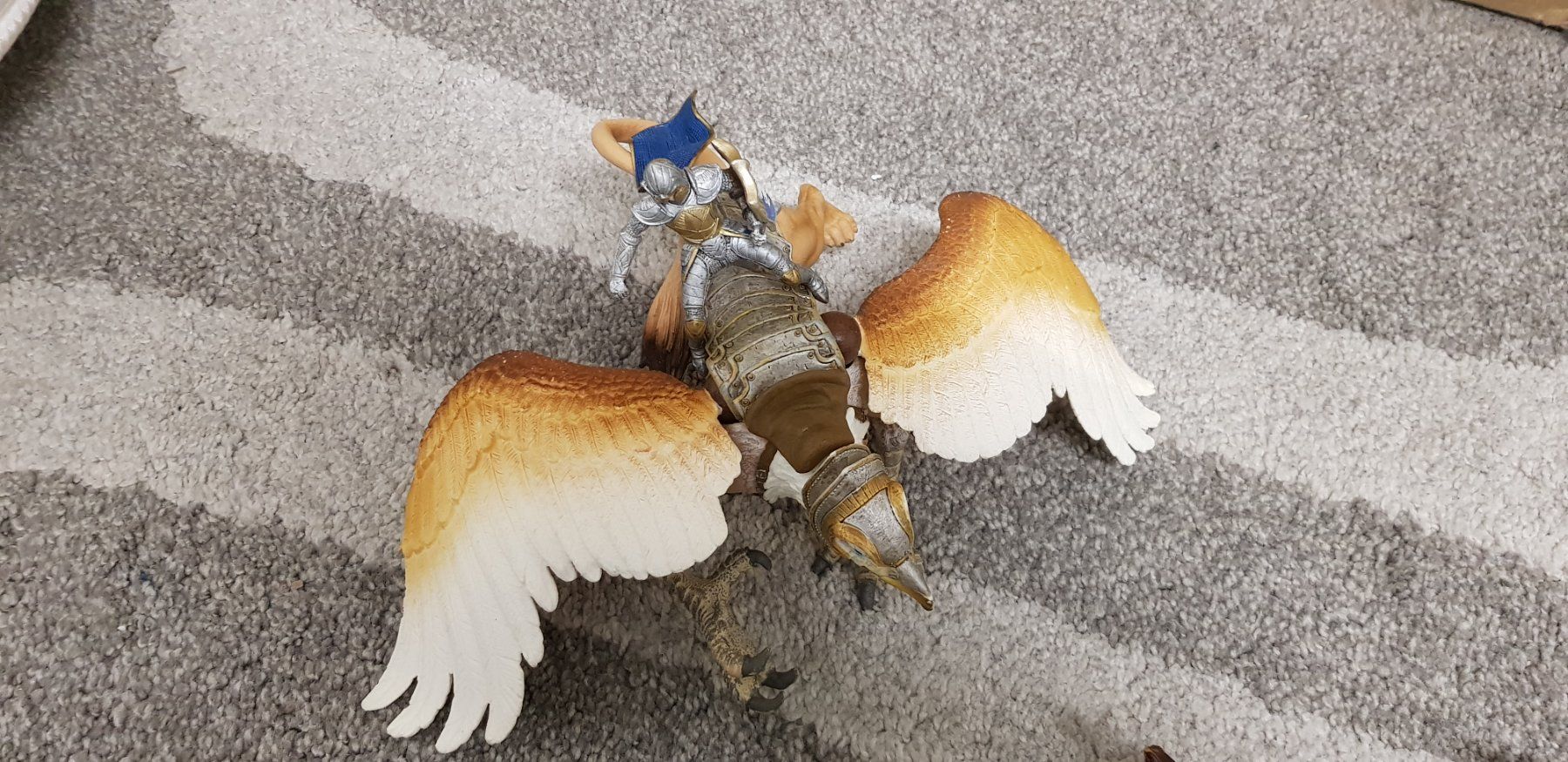 Schleich Giocattoli: Schleich  Set 5xRitter mit Pferd, Greif mit Reiter Zauberer – Usato da Embrach venduto da Lilly2021 3