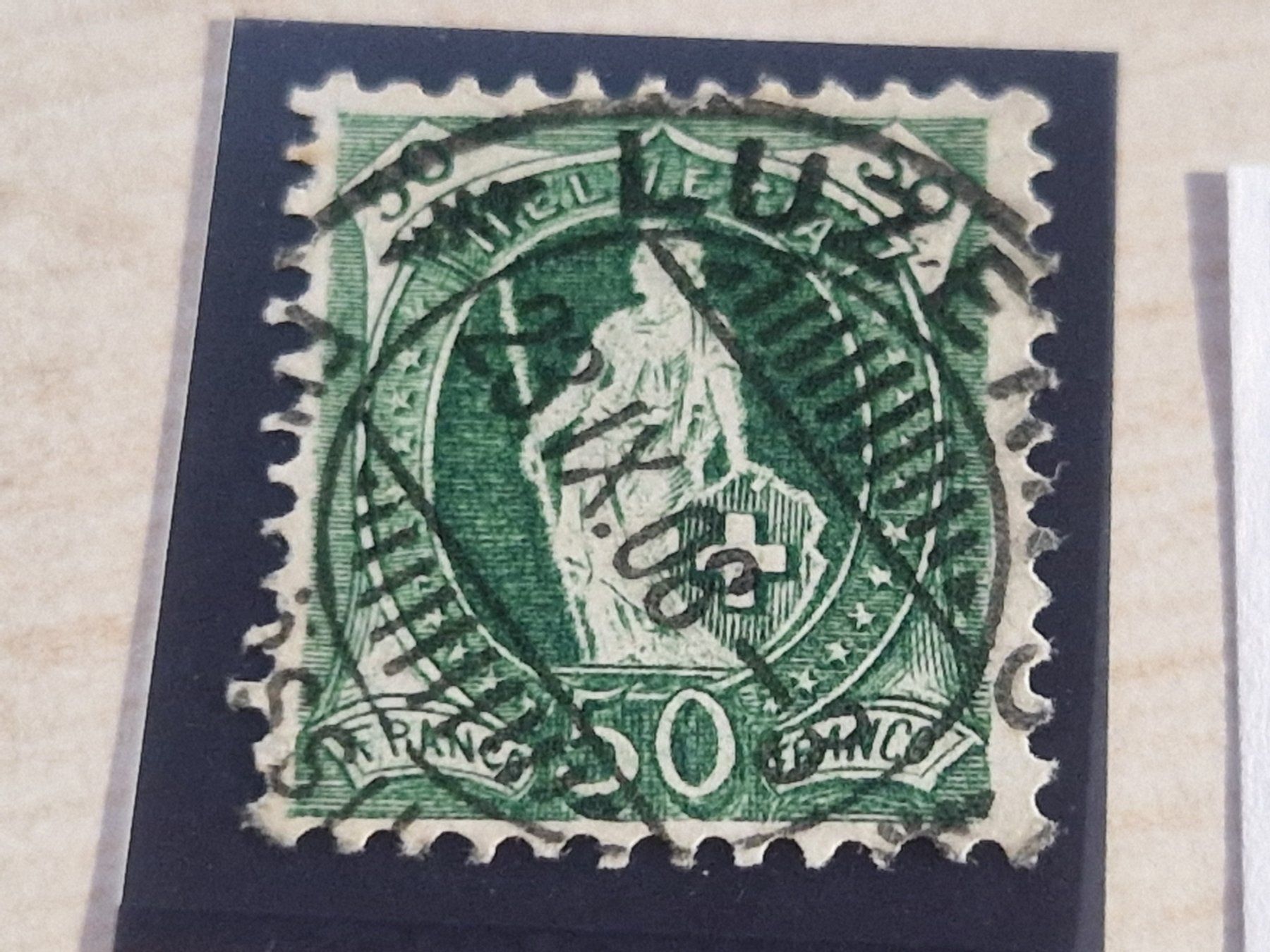 Alle Briefmarken: Stehende 98A.3.29/II, guter Kat, ab 1.- – Gebraucht aus Burgdorf von Glossy01 1