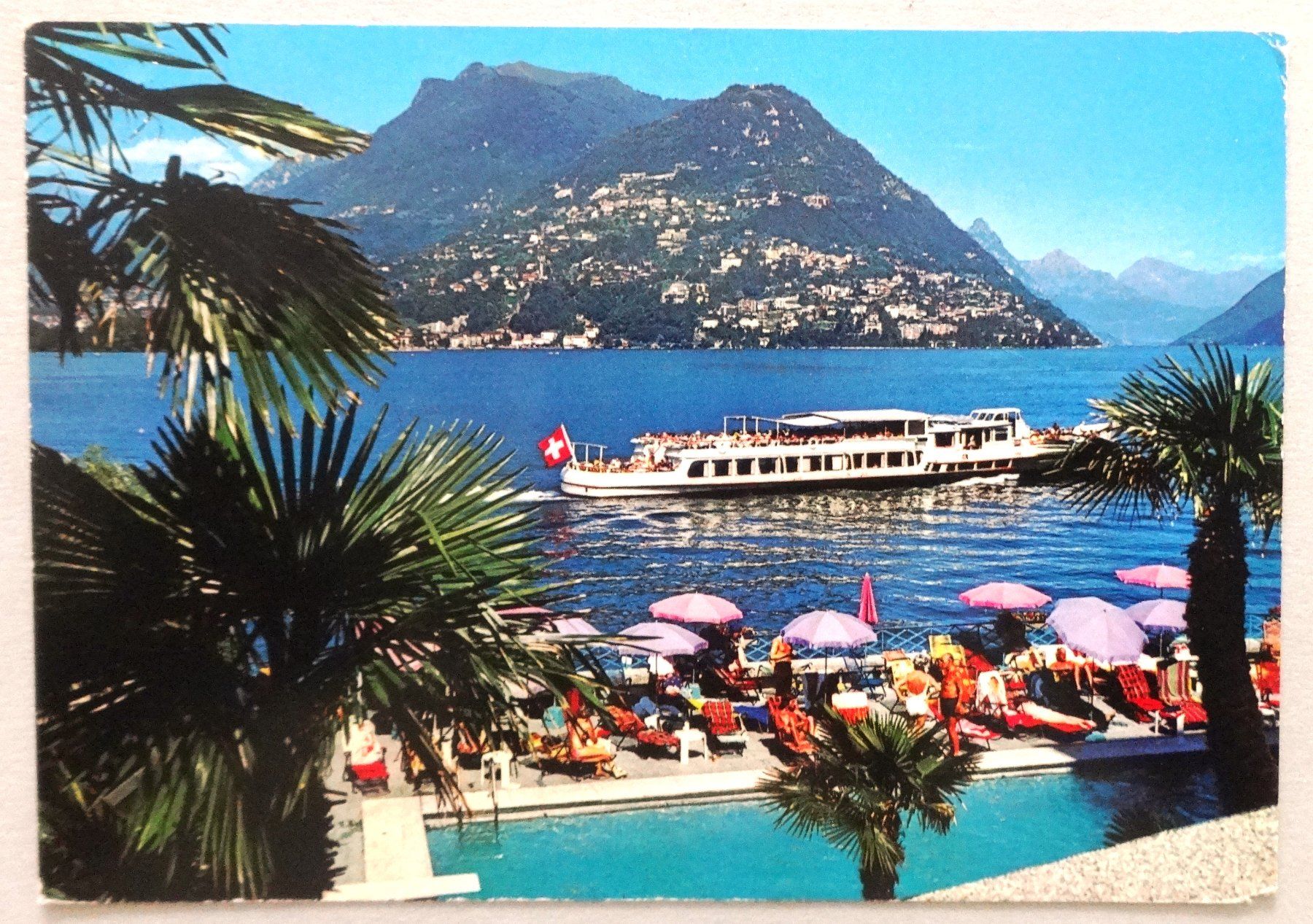 Cartoline postali: Lugano - Vista sul Monte Brè – Usato da Fétigny venduto da Billy2miny