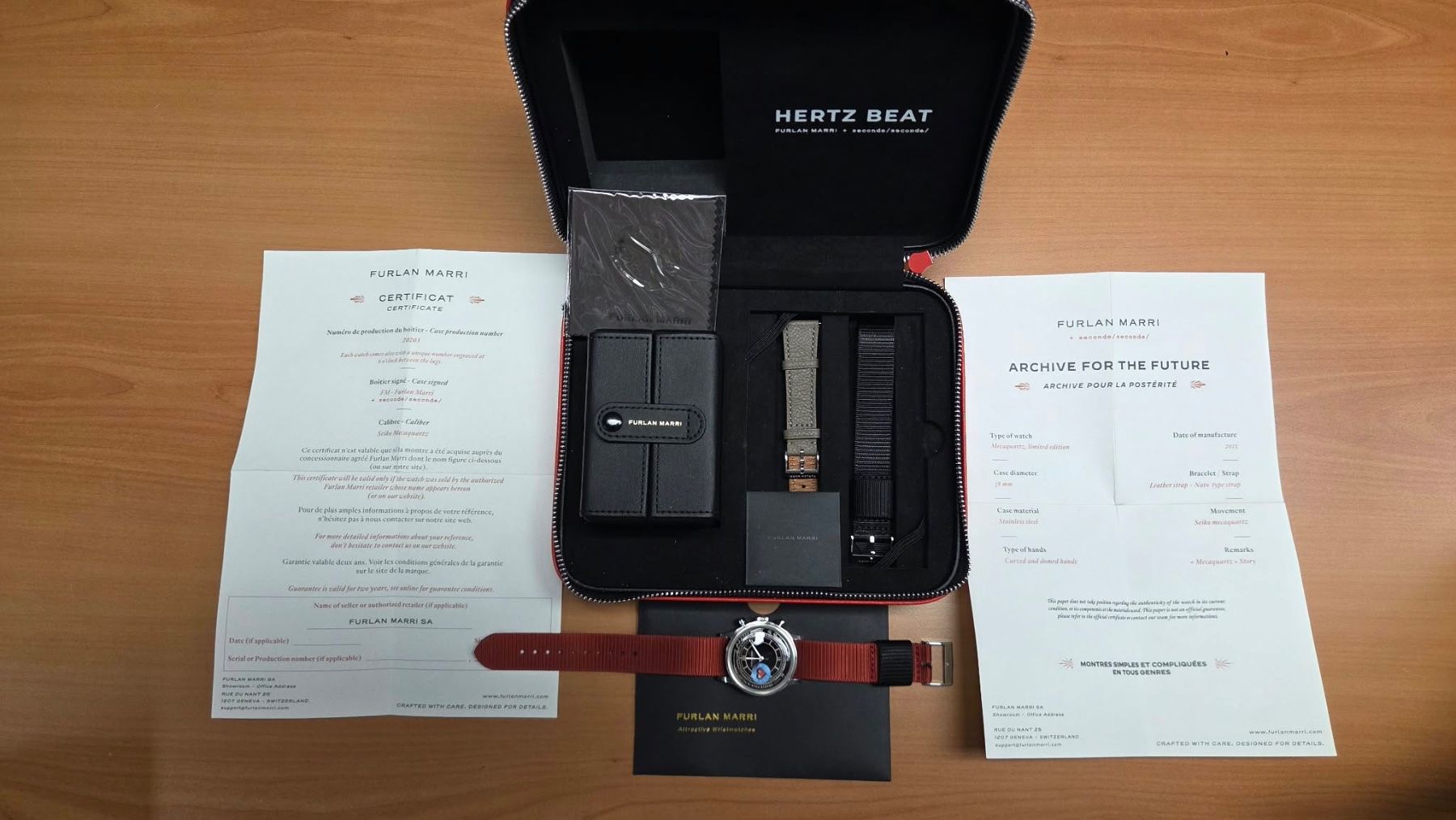 Furla Orologi: FURLAN MARRI SECONDE / SECONDE / HERTZ BEAT FULL SET UNWORN – Nuovo (secondo la descrizione) da St. Gallen venduto da Altingold 3