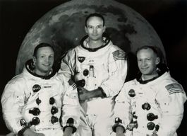 Apollo 11-Crew, erste Mondlandung, 1969 - NASA/AP Photo