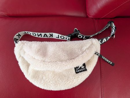 Kangol Bauchtasche in Teddyfell Optik - Top zustand