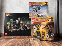LEGO Indiana Jones Trio 77015, 77012, 77013