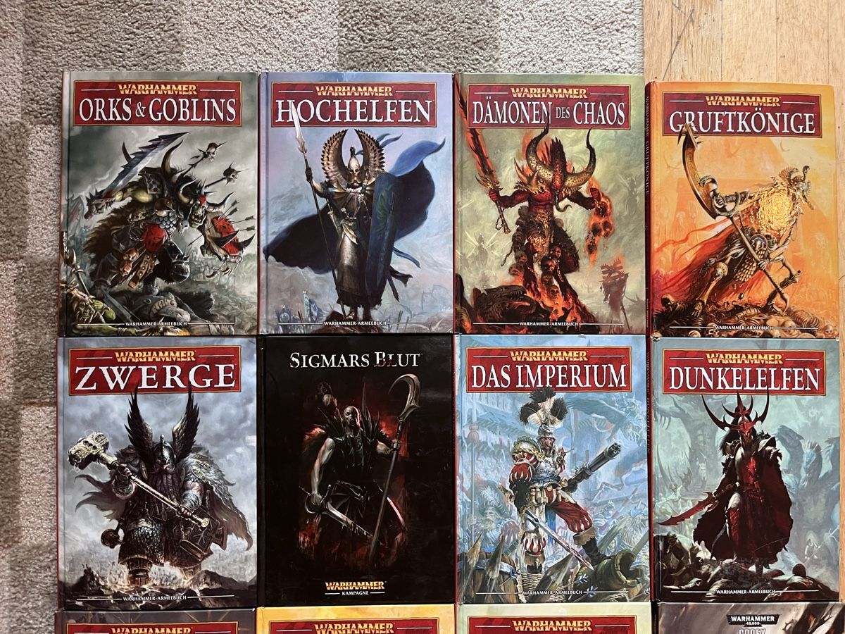 Libri: Warhammer Armeebücher Games Workshop Tapletop  – Usato da Lauterbrunnen venduto da jul_5jfm 1