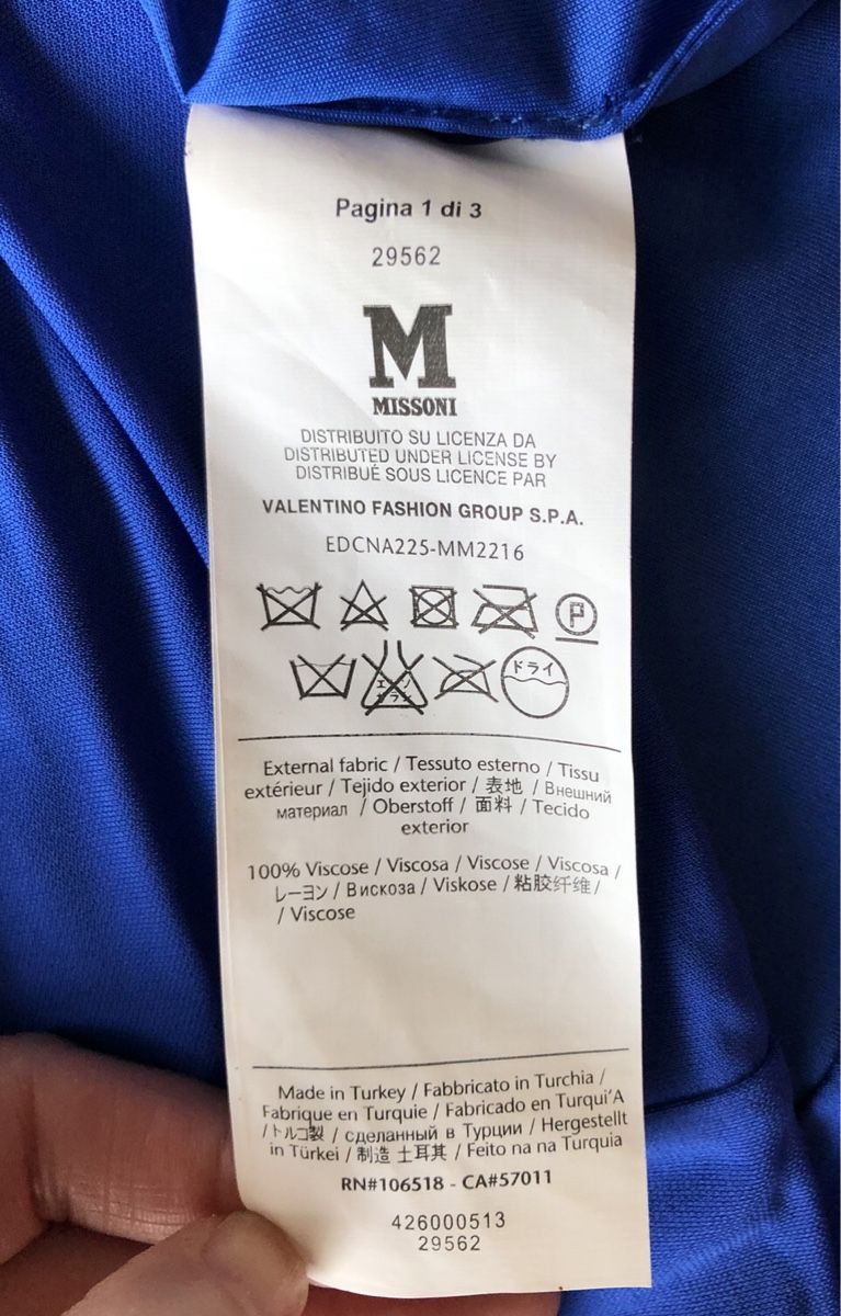 Missoni Vestiti: Missoni robe bleu lapis taille M comme neuve! – Nuovo (secondo la descrizione) da Cointrin venduto da sacha1981 4