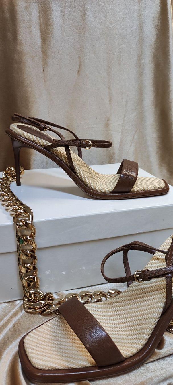 Max Mara Chaussures femmes: Max Mara 39 (40) Sandalen, echte Leder – Neuf (Voir description) à Rüfenach AG par Nanisa777 4
