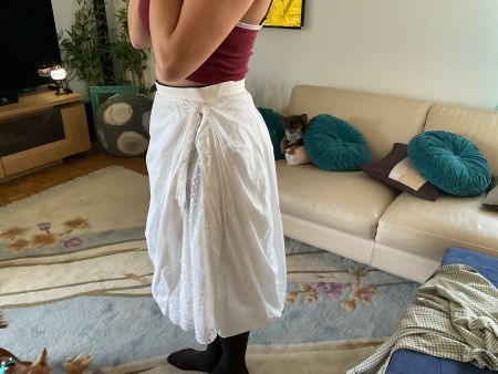 Sublime jupe Lagenlook EMPORIO ARMANI, t. 36, NP très élevé