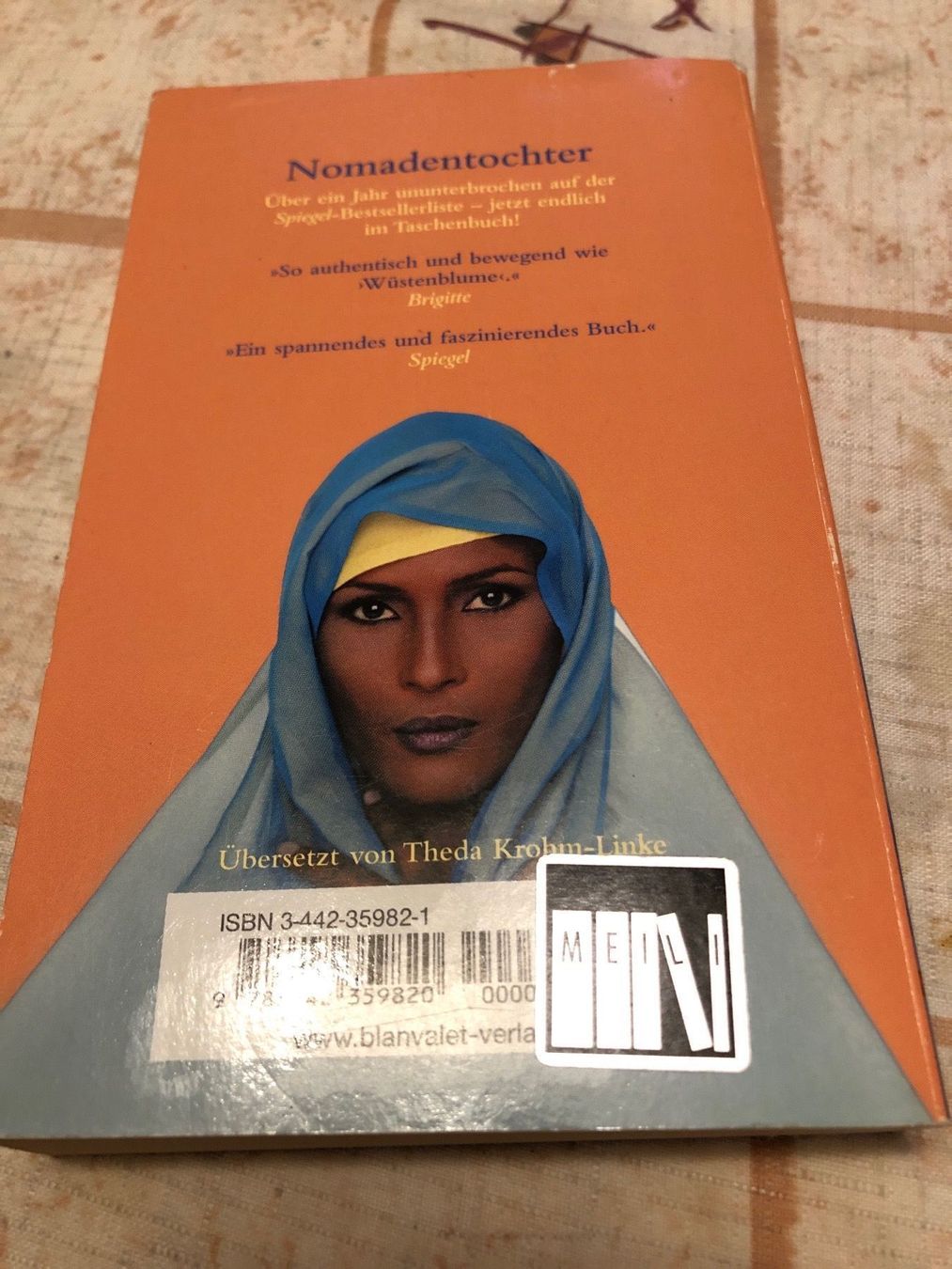 Libri: Waris Dirie - Nomaden Tochter – Usato da Schaffhausen venduto da D-MAC 1