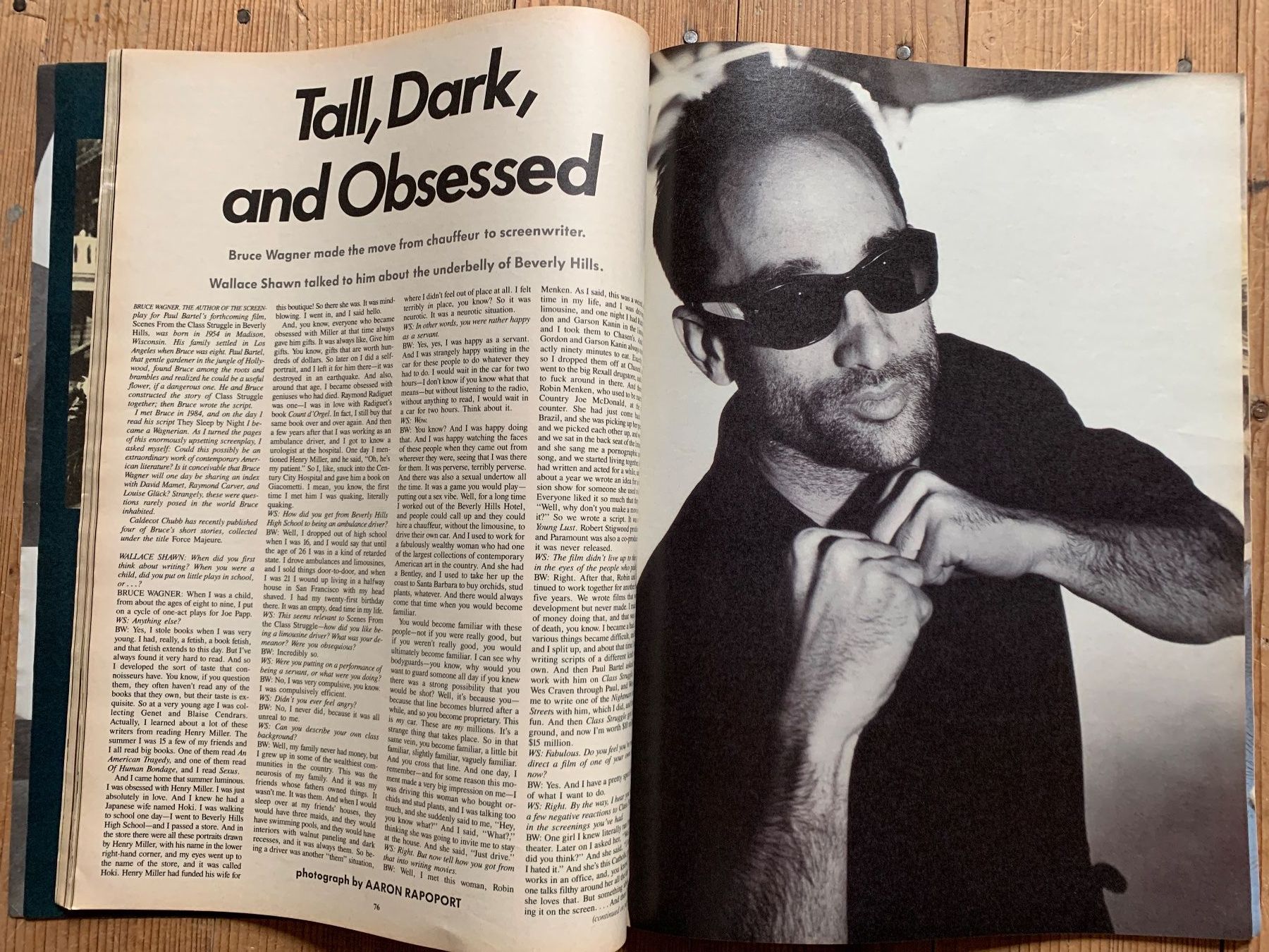 Riviste & Magazine: Andy Warhol's Interview Magazin vom März 1989 – Usato da Zürich venduto da dam_6brk 3