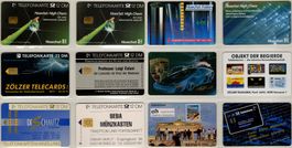 6 seltene deutsche 12 DM Telefonkarten der S-Serie (voll)