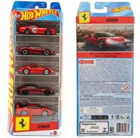 Hot Wheels Ferrari Set 5 Cars neu OVP