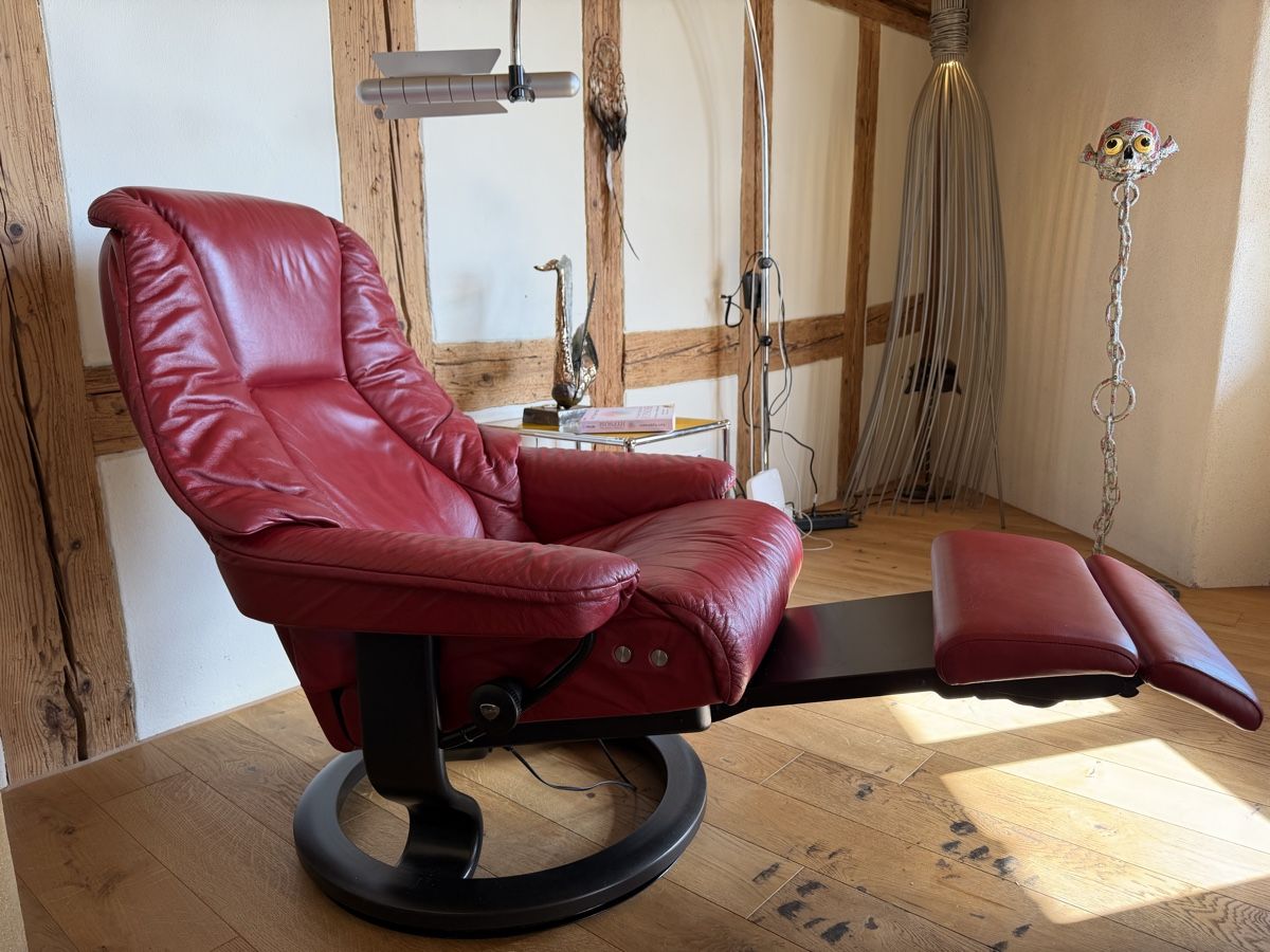 Stressless Fauteuils: Stressless Reno Leder elektrisch – D'occasion à Wiedlisbach par Fine-Arts 1