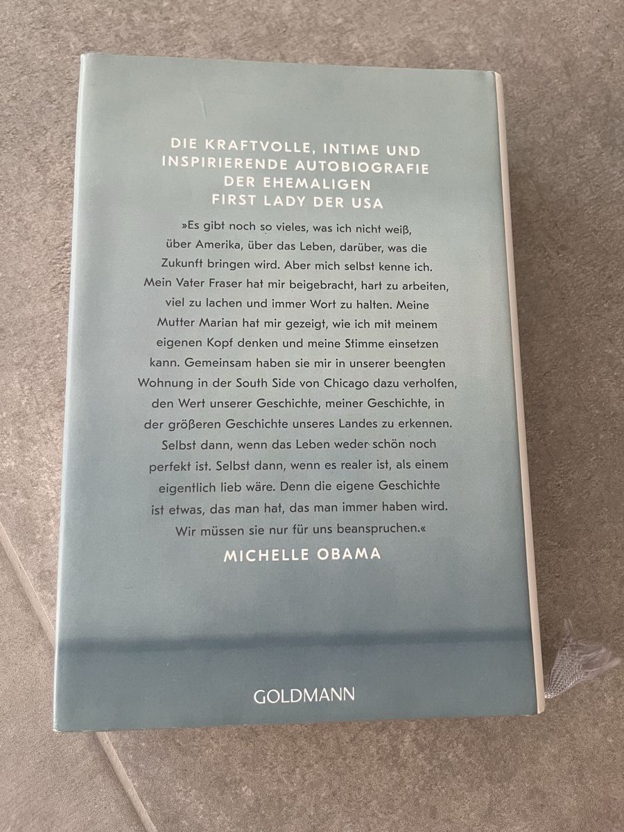 Libri: Buch - Michelle Obama - Becoming – Nuovo (secondo la descrizione) da Oberrohrdorf venduto da S.Marisa 1