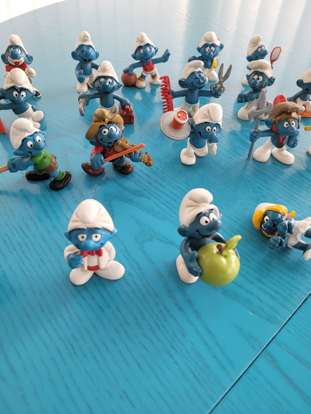 Schleich Giocattoli: Schlumpfsammlung 21 Stk – Usato da SCHÜBELBACH venduto da CoKaHa 4