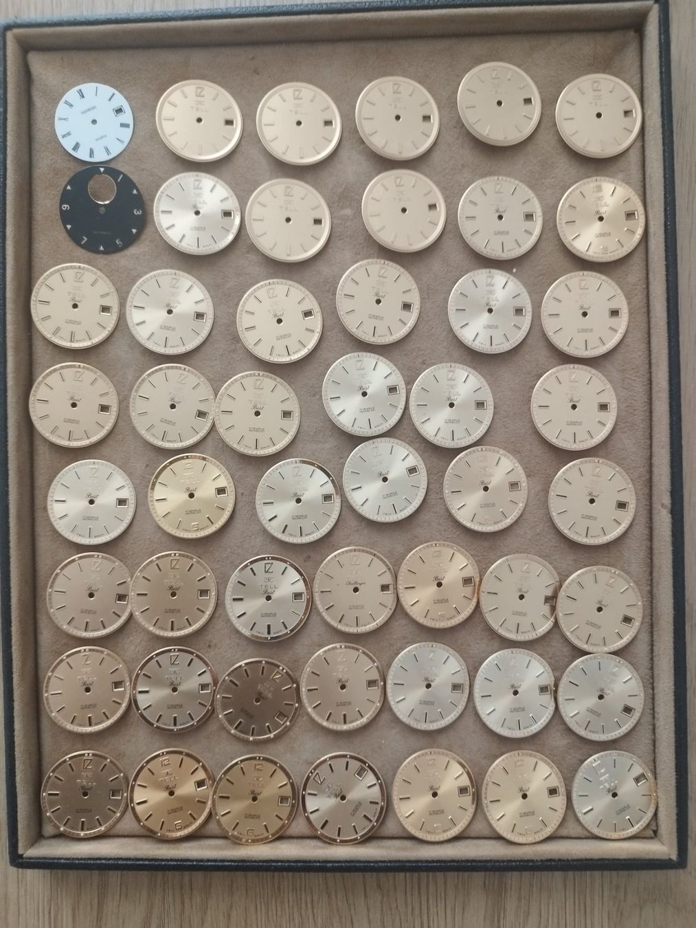 Swiss Orologi: Lot de cadrans de montre – Usato da Vallorbe venduto da Leonidas1337