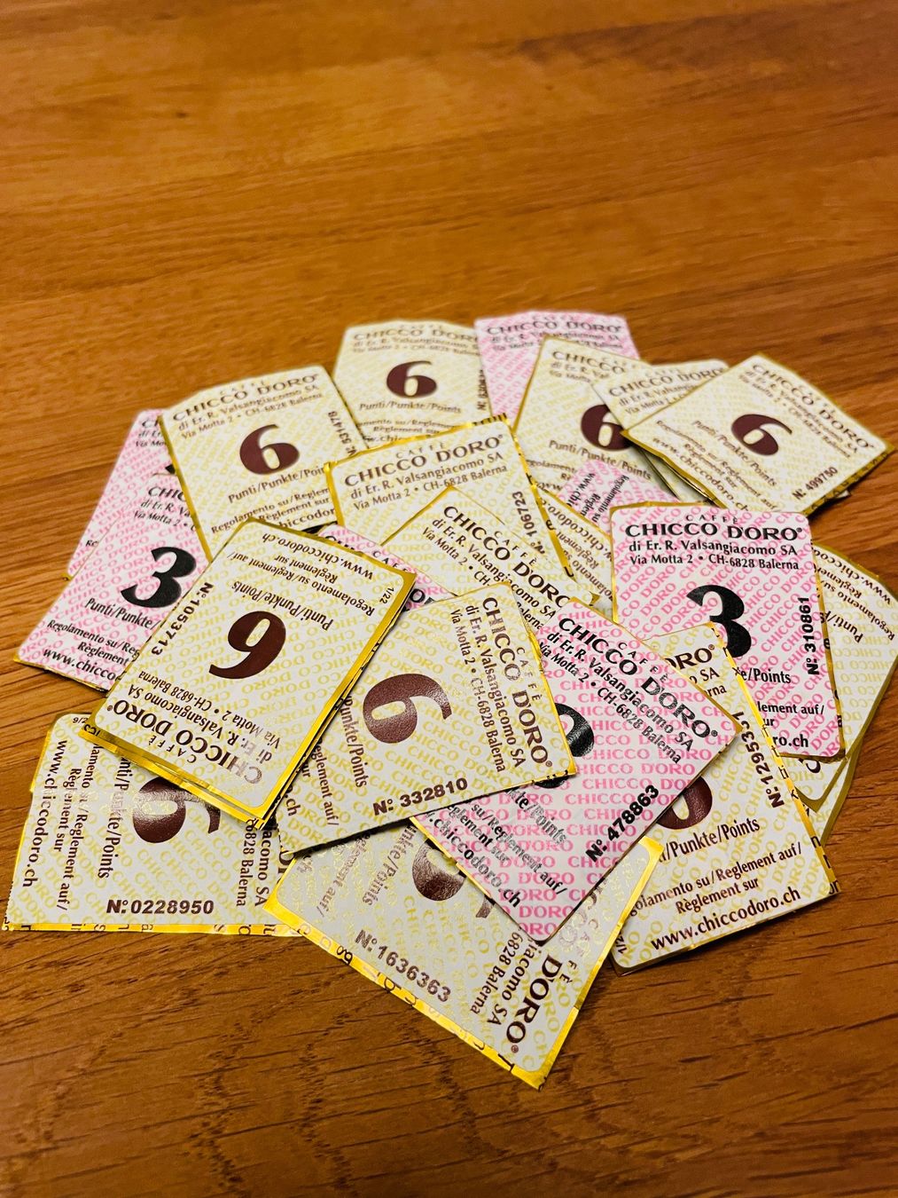 Doro Sammelmarken & -punkte: 150 Sammelpunkte Chicco D'Oro – Neu (gemäss Beschreibung) aus Arnegg von Blackpearl14