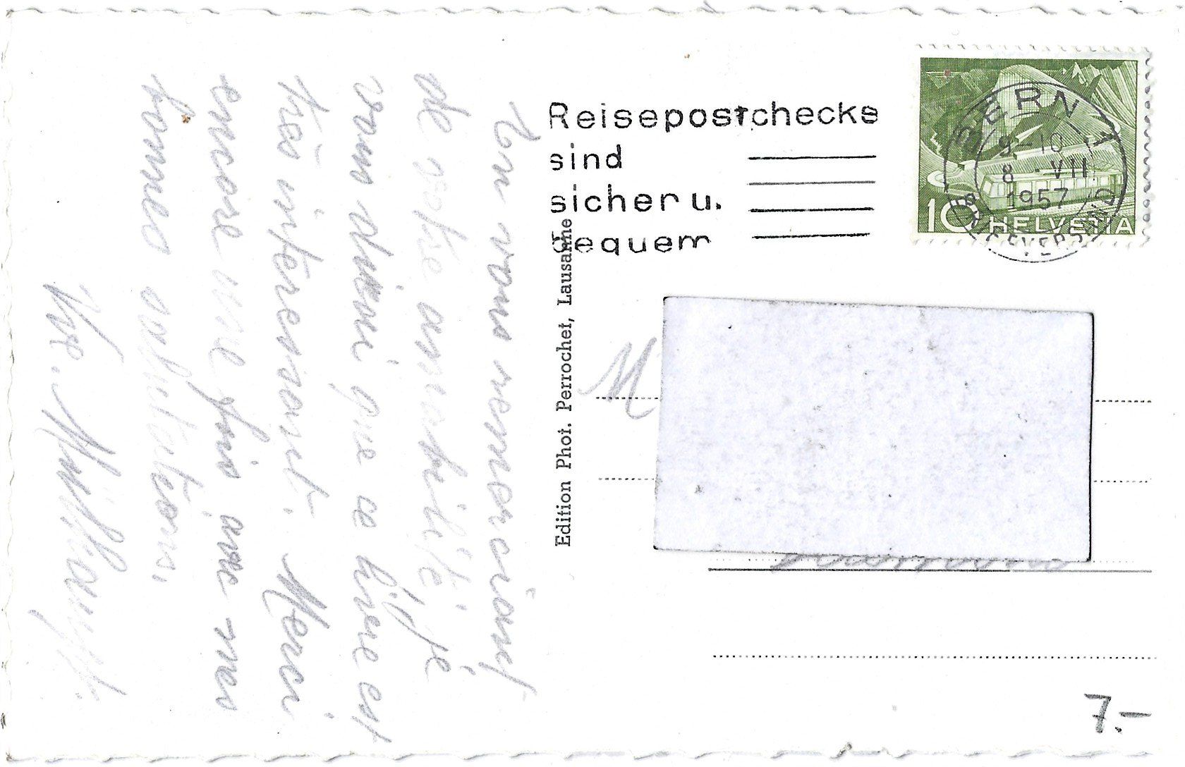 Cartoline postali: 8118   BERN  _  Loryspital – Usato da Bütschwil venduto da Jackson1A 1