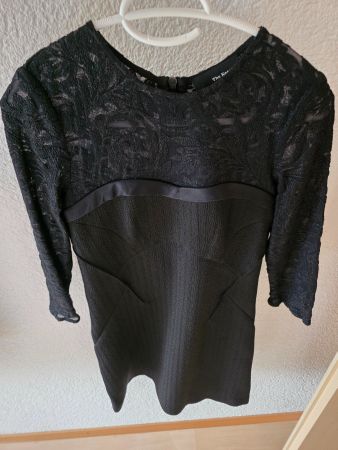 The Kooples magnifique robe bustier noire, taille XS