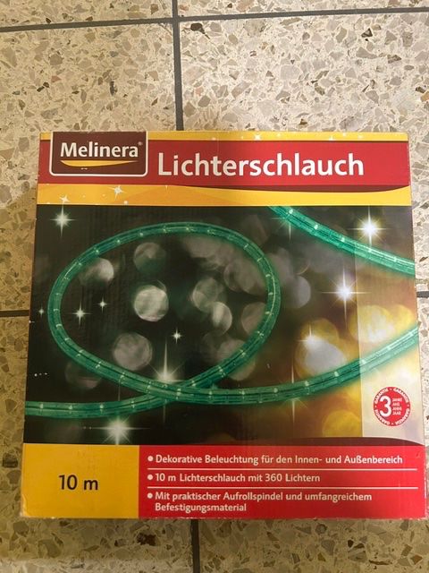 Ghirlande e barre luminose: Melinera Lichterschlauch, 10m, 360 Lichter – Usato da Opfikon venduto da MKT1909