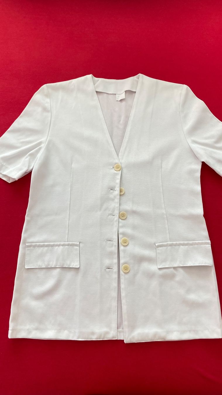 Giacche: Weisser Sommerblazer Gr. 36  Kurzarm – Usato da Marthalen venduto da 052michi