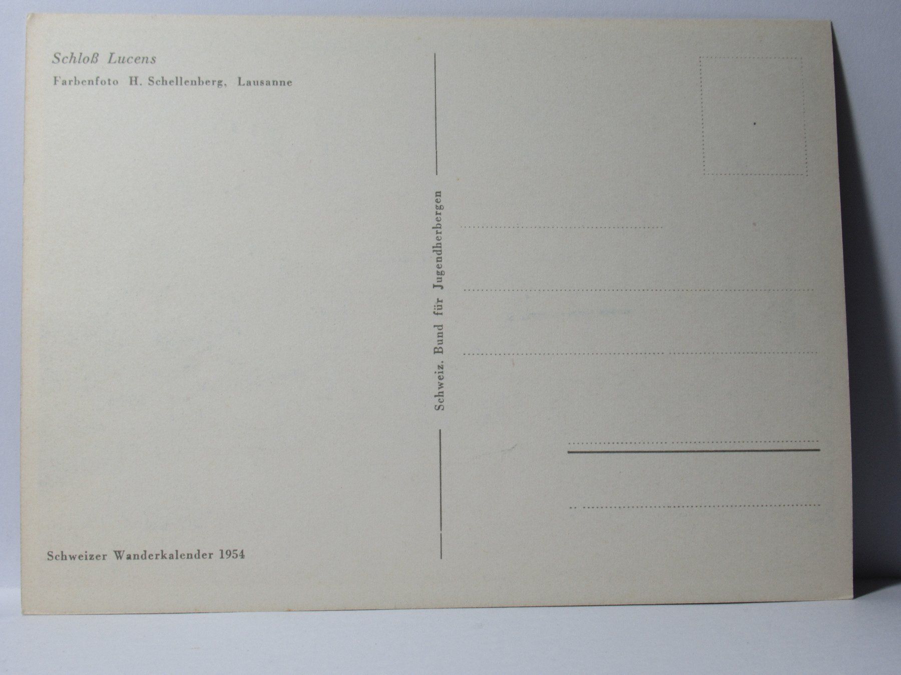 Cartes postales: Schloss Lucens – Neuf (Voir description) à Grenchen par Bluemchen1900 1