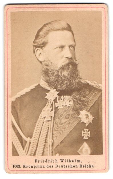 Fotografie & Manifesti: Fotografie Kaiser Friedrich III. von Pre – Usato da Berlin venduto da bartko-reher