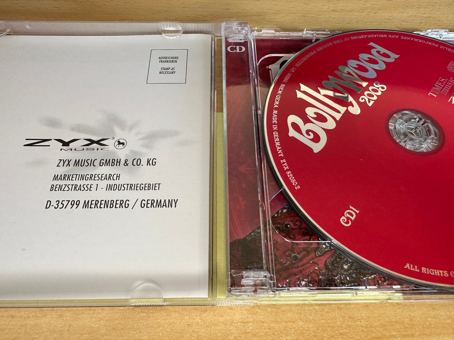 CD: Various – The Hits Bollywood - 2 CD – Usato da Rikon im Tösstal venduto da Alpenmutz 2