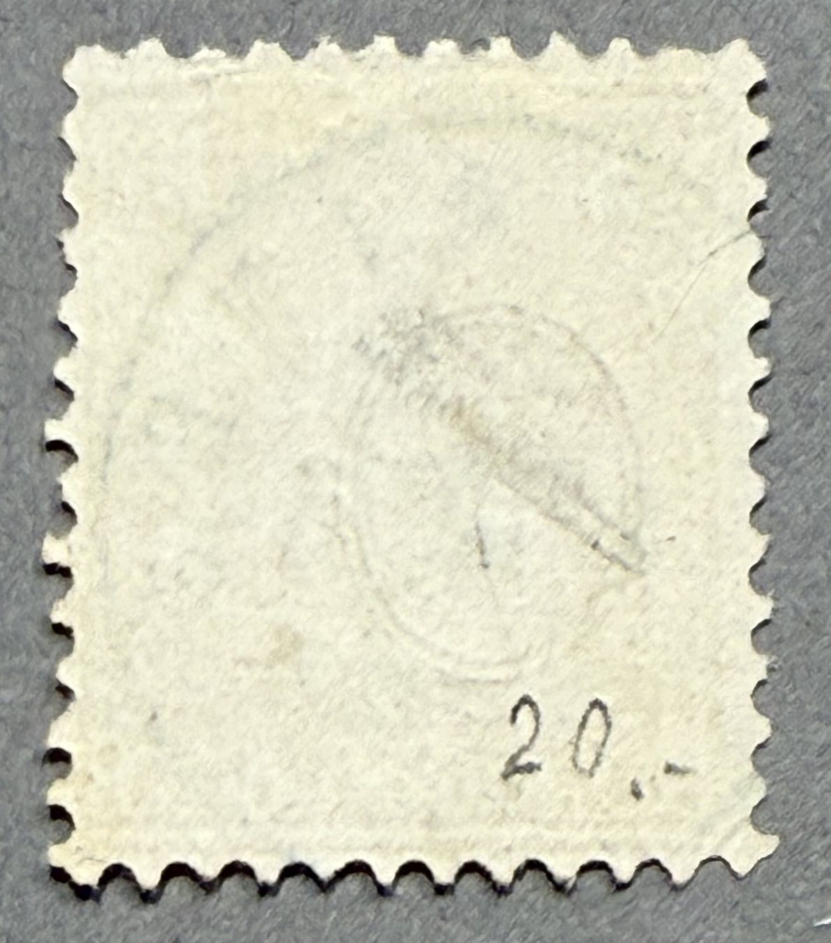 Alle Briefmarken: 39 Blauer Stempel Fontaines – Gebraucht aus Steinhausen von yukon26 1
