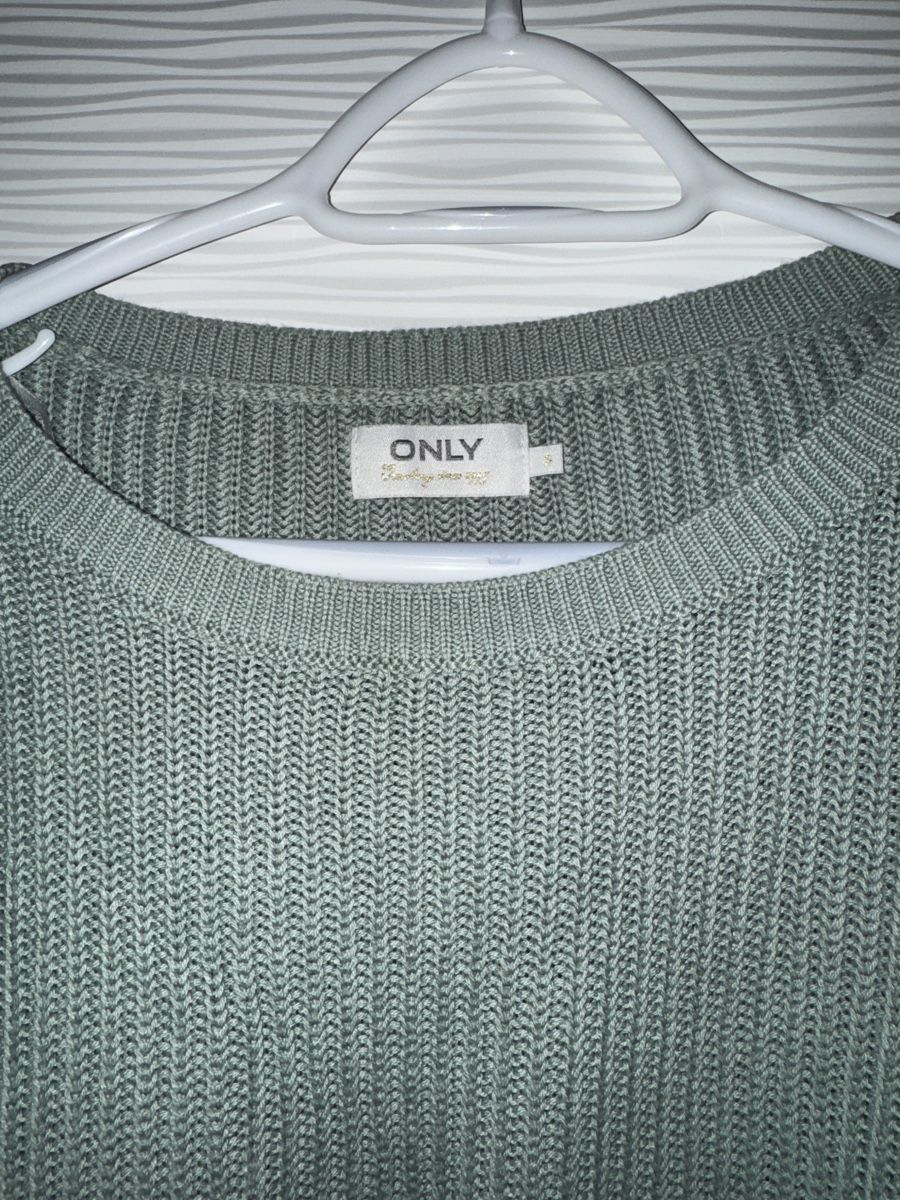 Only Maglioni & Felpe: ONLY Strickpullover, Gr. S, Trendfarbe Salbei-Grün. – Usato da Lachen SZ venduto da nathiisch 2