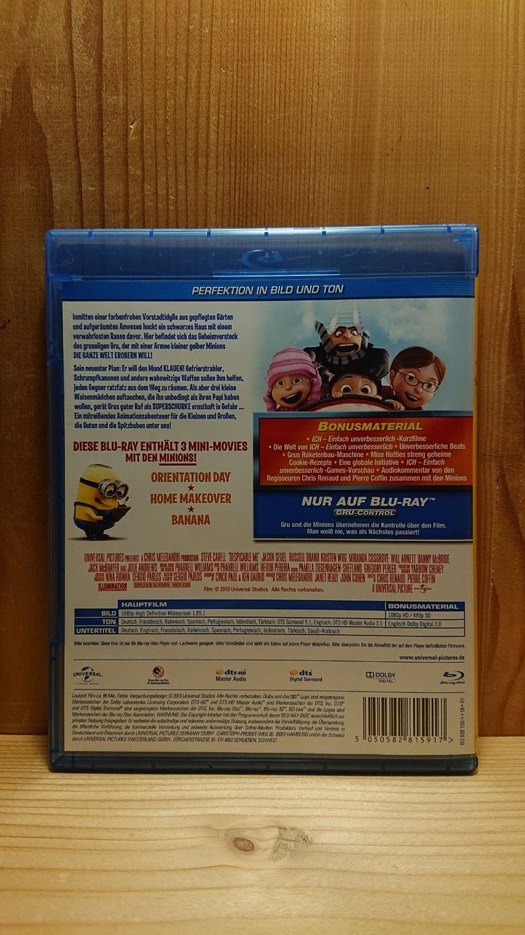 Alle DVDs: ICH EINFACH UNVERBESSERLICH 1 und 2 auf Blu-Ray – Gebraucht aus Wilderswil von Exebub 2