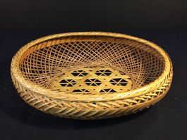 Vintage Korb Aufbewährungskorb, L.25 cm.