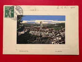 1910 / Fribourg - Vue général / Top Vollstempel