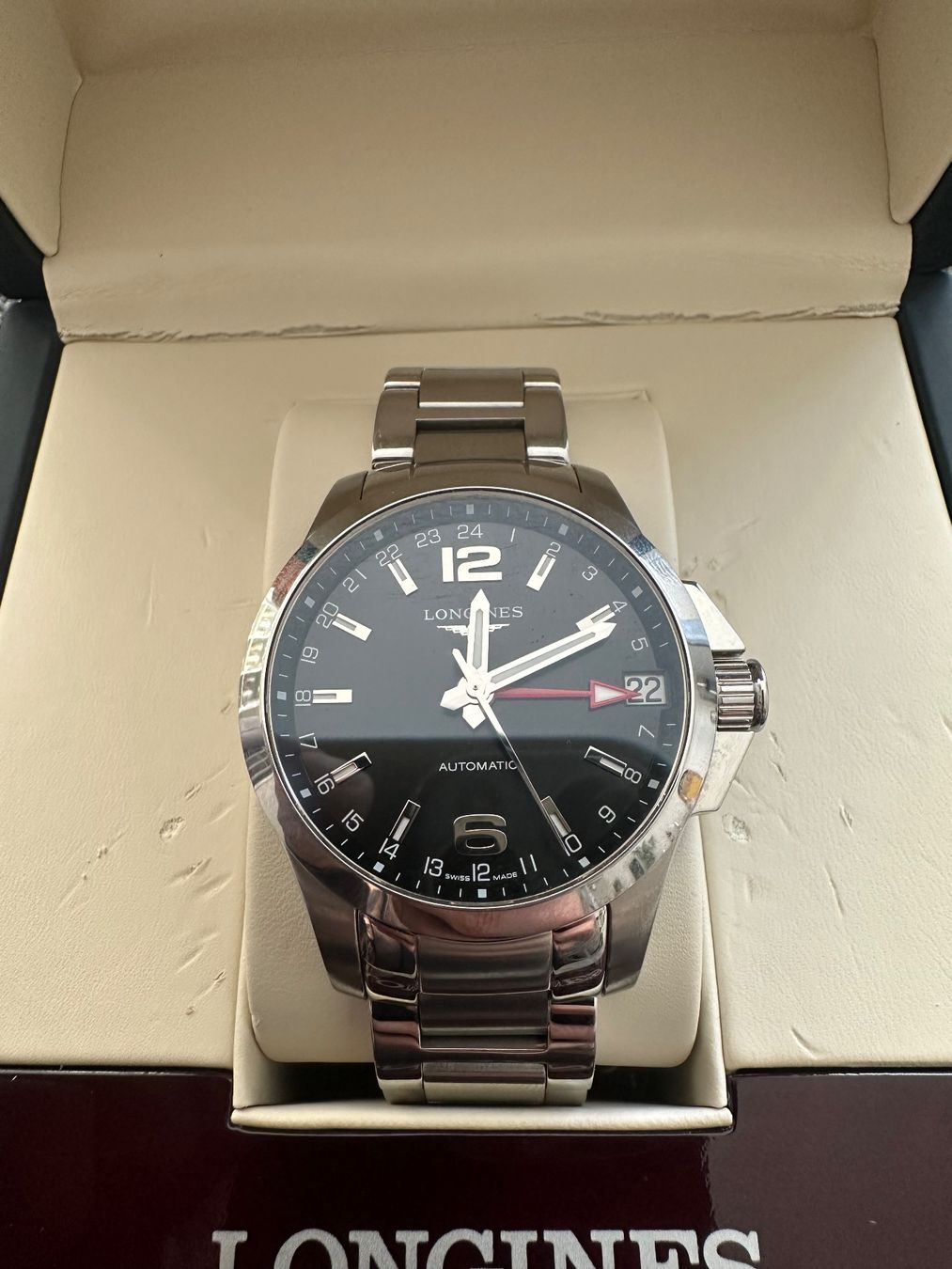 Longines Uhren: Longines Conquest L3.687.4 Automatic – Gebraucht aus Gossau (ZH) von DSCapeta