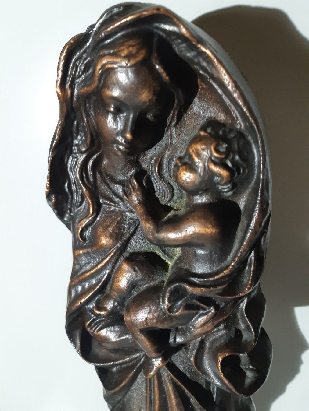 Sculture & Statue: moderen Bronze Mutter Gottes – Usato da Grindelwald venduto da carro5 1