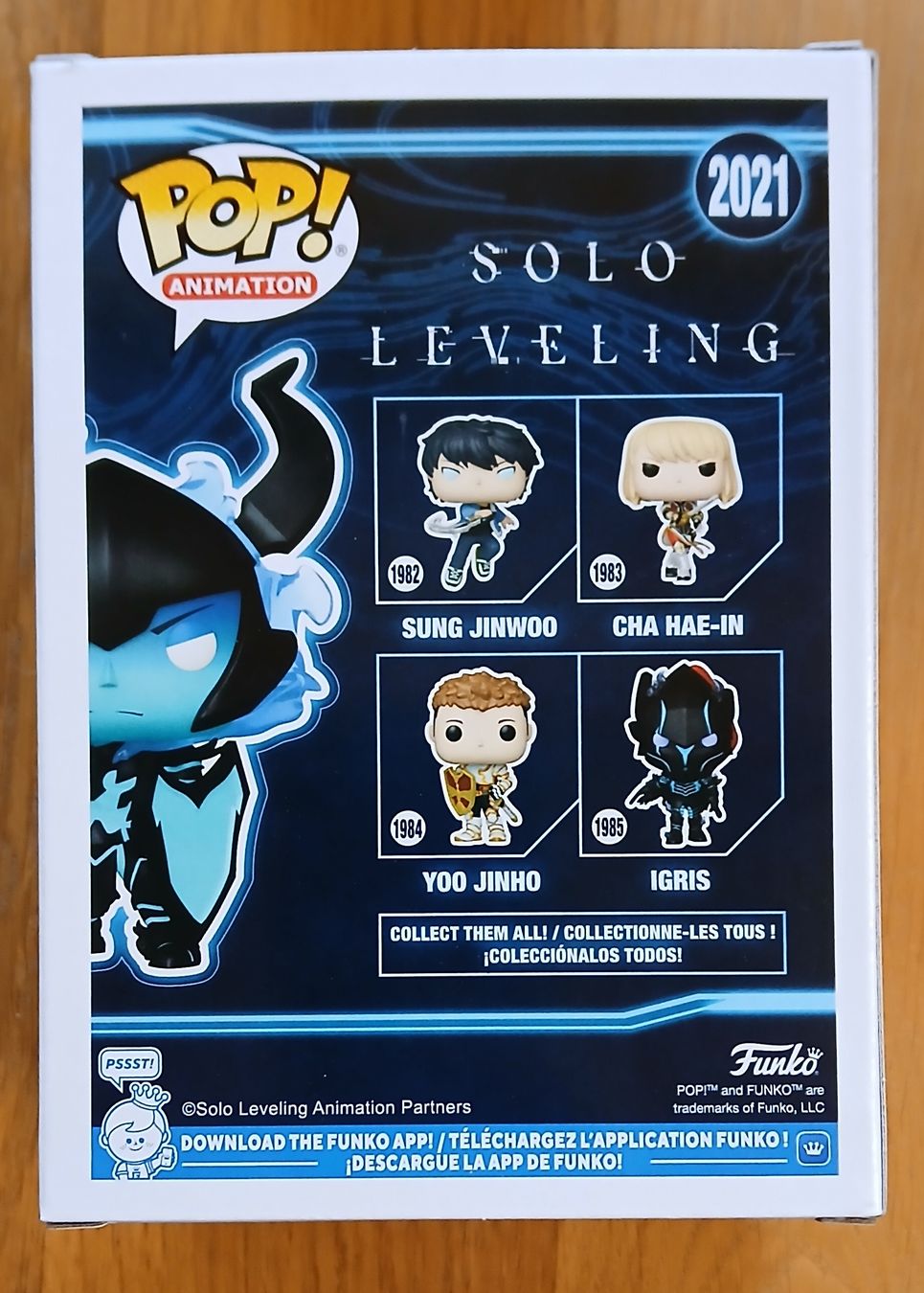 Funko Statuette: Funko Pop Iron Solo Leveling 2021 – Nuovo e nell'imballaggio originale da Le Sentier venduto da Funko-Pop-1979 2