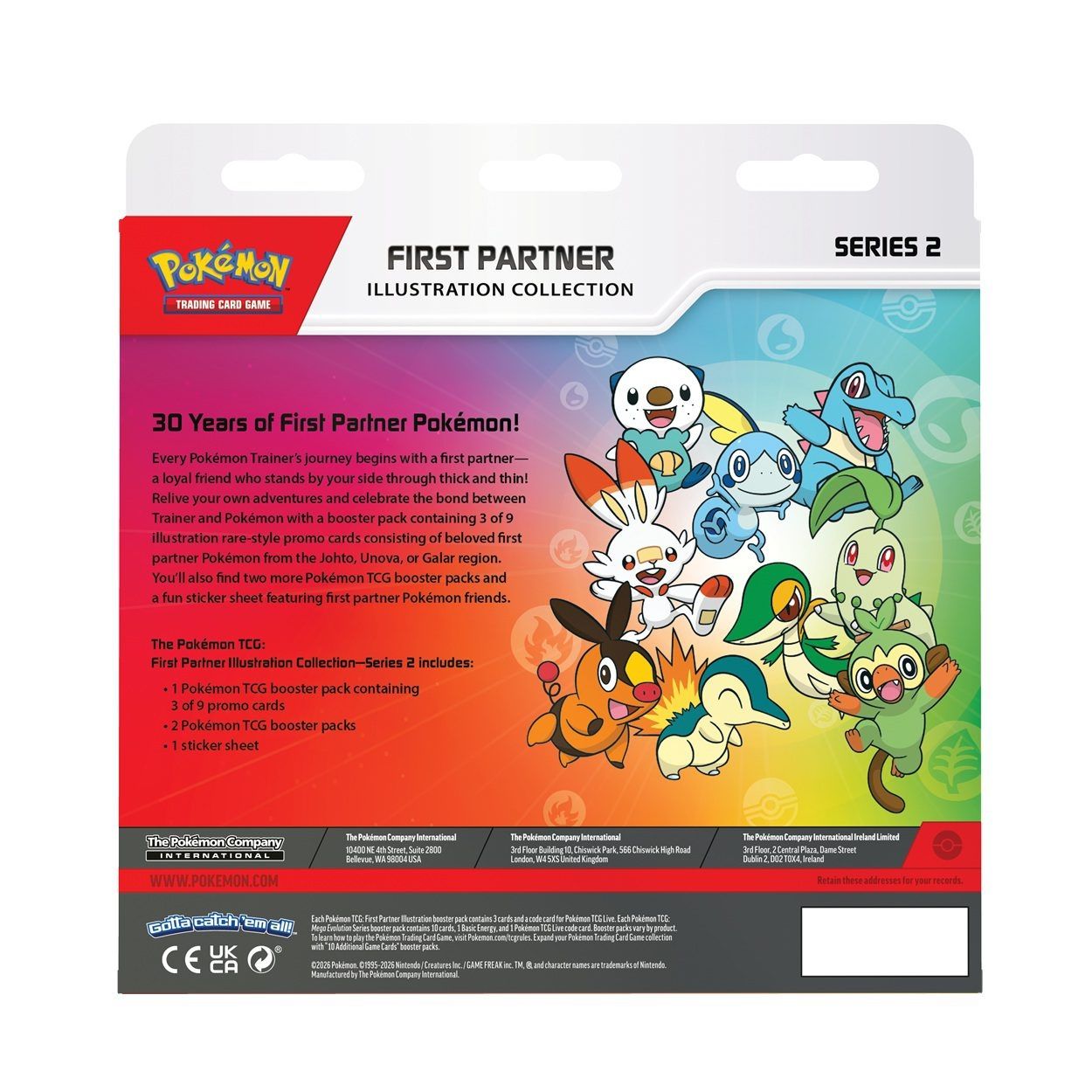 Pokémon Carte collezionabili: Pokémon First Partner Illustration Collection Series 2 EN – Nuovo e nell'imballaggio originale da Luzern venduto da green_boy444 1