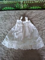 Süsses,altes,Vintage Puppenkleidchen aus Baumwolle & Spitzen